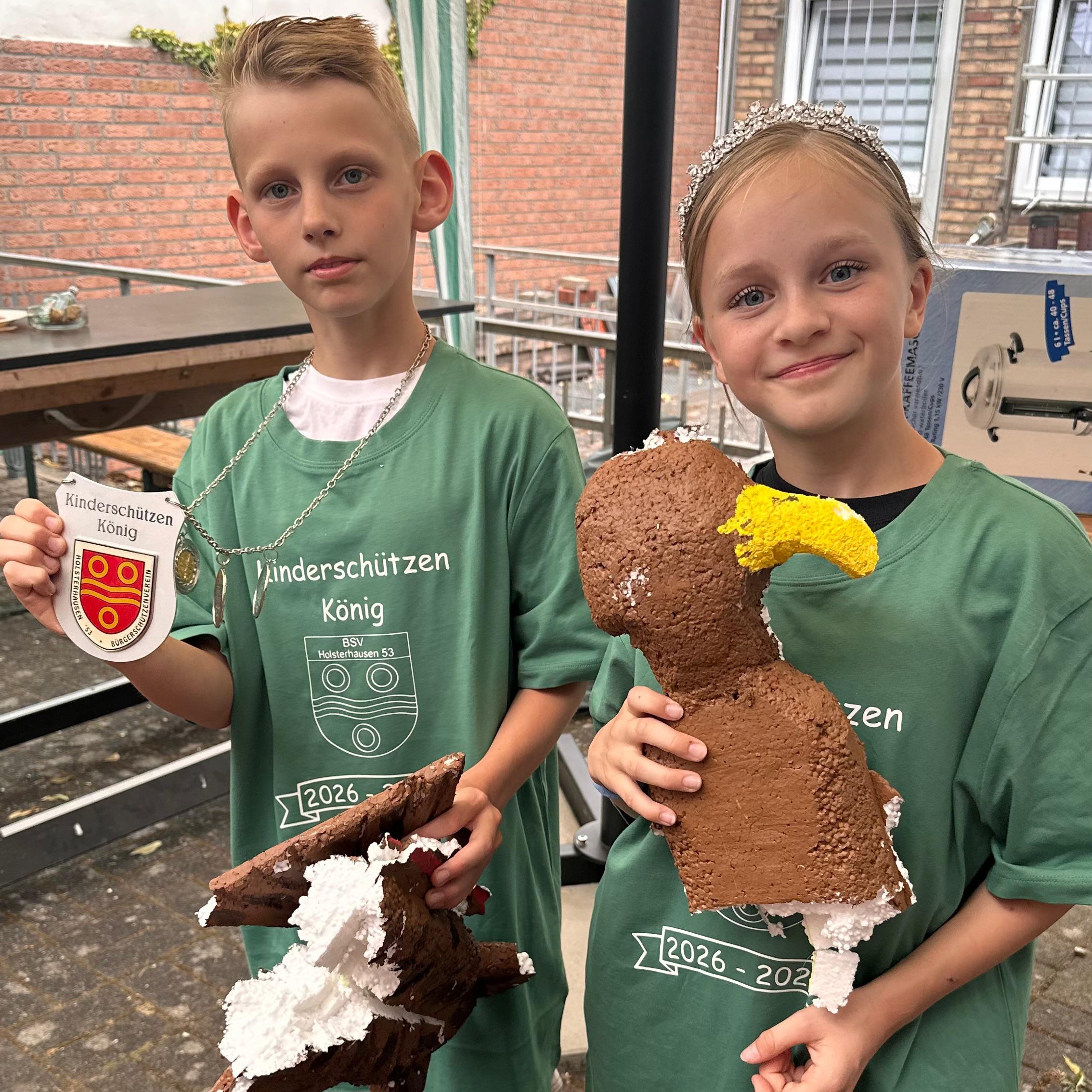 Kinderkönigspaar 2026-heute: Lukas und Nele